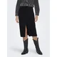 Only Noos Bianca Midi Skirt - Washed Black Črna