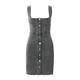 Hoermanseder x About You Obleka Lani, siva