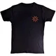 Slipknot The End, So Far Flame Logo Back Print Majica s kratkimi rokavi Black L