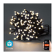 Nedis WIFILX01W100-LED Božićne lampice 100xLED/8 funkcija 15m IP65 Wi-Fi Tuya topla