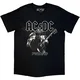 AC/DC B&W Photo North American Tour 25 (Back Print & Ex-Tour) Black XL Majica
