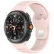 BStrap Silicone Dotline pašček za Samsung Galaxy Watch 8, pink