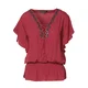 KOROSHI Bluza temno modra/zlata/rdeča