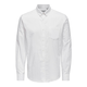 Only & Sons Srajca ALVARO z dolgimi rokavi OXFORD SHIRT NOOS, bela