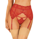 Obsessive Lonesia Garter Belt Red S/M