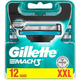 Gillette Mach3 glave za britje - 12 kosi