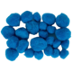 Pomponi Fandy - 24 komada, 3 veličine, plavi