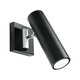 Sollux SL.0498 - Zidna spot svetiljka DIREZIONE 1xGU10/40W/230V crna