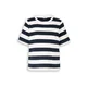 TOM TAILOR Majica mornarska/bela
