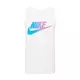 Nike Sportswear Majica, bijela / nebesko plava / roza