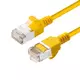 Omrežni kabel CAT6A U-FTP Slim 2m rumen LSZH