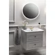 VIOLETA Bathroom set 60, white matt - Bela - Sapho - - 24 - MDF/laminat - 600 - Backlit mirrors;Framed mirrors - 14