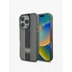 Guess IML Middle 4G Stripe Zadní Kryt pro iPhone 16 Pro Black Ovitek za telefon Vijolična