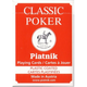 Karte za igranje Piatnik - Classic Poker, crvene