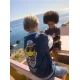 Reserved - Bombažna bomber jopa SmileyWorld® - steel blue