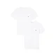 Emporio Armani za moške. EM000392_AF14132 Komplet dveh belih majic z V-izrezom (L), Bela, Domača oblačila, Bombaž, Kratek rok