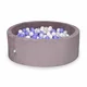 shumee Suhi bazen 110x40 Corduroy Lavender 500 kroglic: bela, biserna, heather