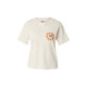 QUIKSILVER Majica bež/smaragd/oranžna