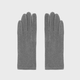 House - Pletene rukavice - Light grey