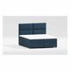 Temno modra boxspring postelja s prostorom za shranjevanje 180x200 cm – Ropez