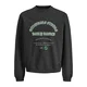 Jack & Jones Junior Majica zelena/črna/bela