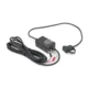 Adapter 2.4A vodootporni za motor 3m crni