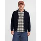 JACK & JONES Pletena jopa JJJames temno modra