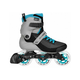 Powerslide Swell Lite blue grey 100 fitnes rolerji - Senior