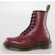 Cipele DR. MARTENS - 8 pinhole - 1460 - CHERRY RED SMOOTH