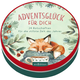 Adventskalender in der Dose. Adventsglück für dich