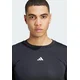 ADIDAS PERFORMANCE Funkcionalna majica črna / bela