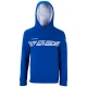 Moški pulover Tecnifibre  Fleece Hoodie Royal S