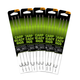 FOX Carp Ready Rigs x 3 - Wide Gape Barbless size 6 (20lb)
