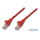 Kabl Intellinet Patch, Cat5e, compatible, UUTP, 0.5 m, crveni, 318198