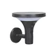 EUROLAMP solarna zidna lampa sa senzorom pokreta, 3.8W, 500lm, crna