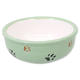 Magic cat MIŠKA MAGIC CAT keramická kočicí tlapka zelená 13 cm 0,33 l