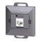 Posamična vtičnica tel-comp. RJ-45 Cat5 Pearl, RJ45-5CAT/P1, antracit