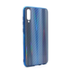 Ovitek Carbon glass za Samsung Galaxy A70, Teracell, modra