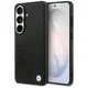 Bmw usnjen ovitek Hot Stamp MagSafe za Samsung Galaxy S26 Plus črne barve