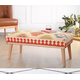 Atelier del Sofa Klupa Beshir, 91x42x46 cm, Krem