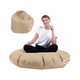 Atelier del Sofa ATELIER DEL SOFA Iyzi 100 Cushion Pouf - Mink vrtna sedežna vreča, (20802844)