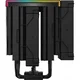 DEEPCOOL Hladilnik za procesor AK620 Digital PRO, 2x 120mm, LCD, črn