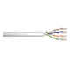 CAT 5e U-UTP installation cable, 100 MHz Eca (PVC), AWG 24/1, 100 m paper box, sx, grey