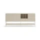 Kremno bela komoda 220x98x45 cm Platt – Teulat