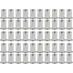 Komplet aluminijastih vijačnih zakovičnih matic M6 1,0–3,0mm, 50 kos 81561