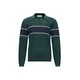 JACK & JONES Pulover JORFREDERIKSBERG mornarska/temno zelena/bela