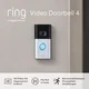 slomart Ring Video Doorbell 4 - Akumulatorska video domofon, certificirana in obnovljena