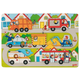 Hintergrundbildpuzzle Auf der Straße (Kinderpuzzle)