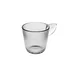 Espresso cup, made from glass, 80 ml, Some Lines - Borgonovo