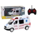 shumee Daljinsko vodeno reševalno vozilo RC Ambulantne luči Zveni belo